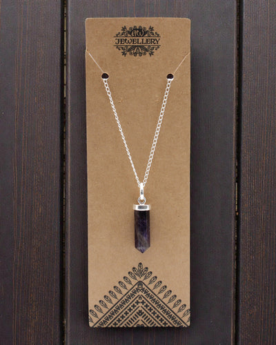 Amethyst Point – Classic Point Pendant of Amethyst
