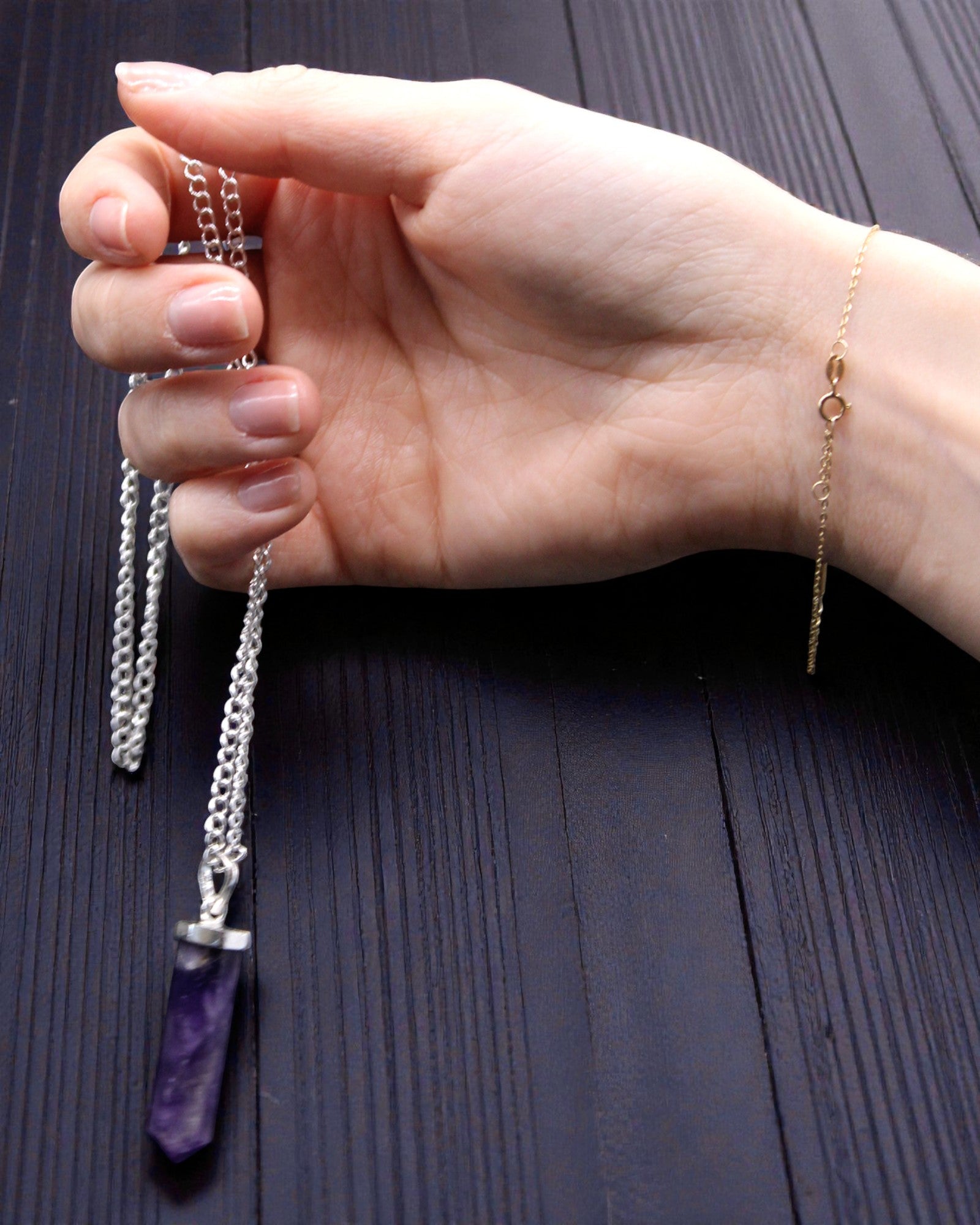 Obsidian Point – Klasyczny Wisior Punktowy z Czarnego Agatu