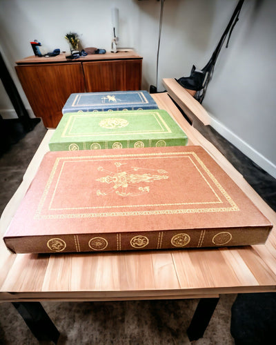 Carnet Vintage Marron avec Couverture Décorative de Style Rétro – Carnet de l'Explorateur – Marron, Vintage