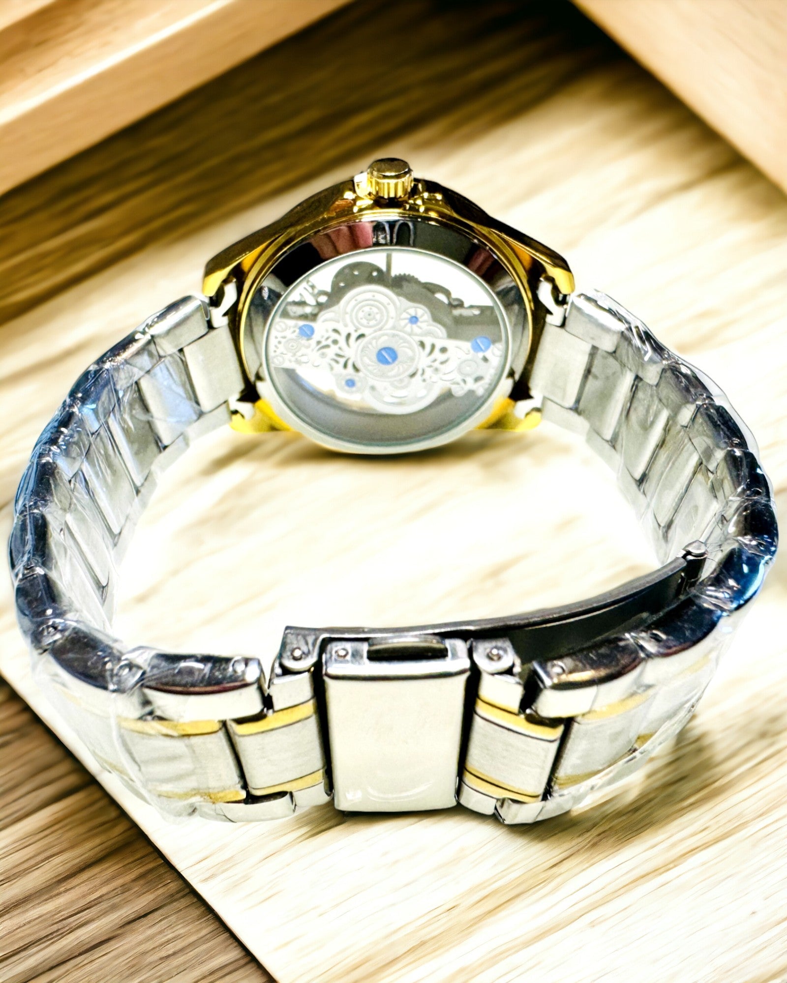 Montre Homme Quartz "Vision Sport" – Doublement Transparent en Aluminium