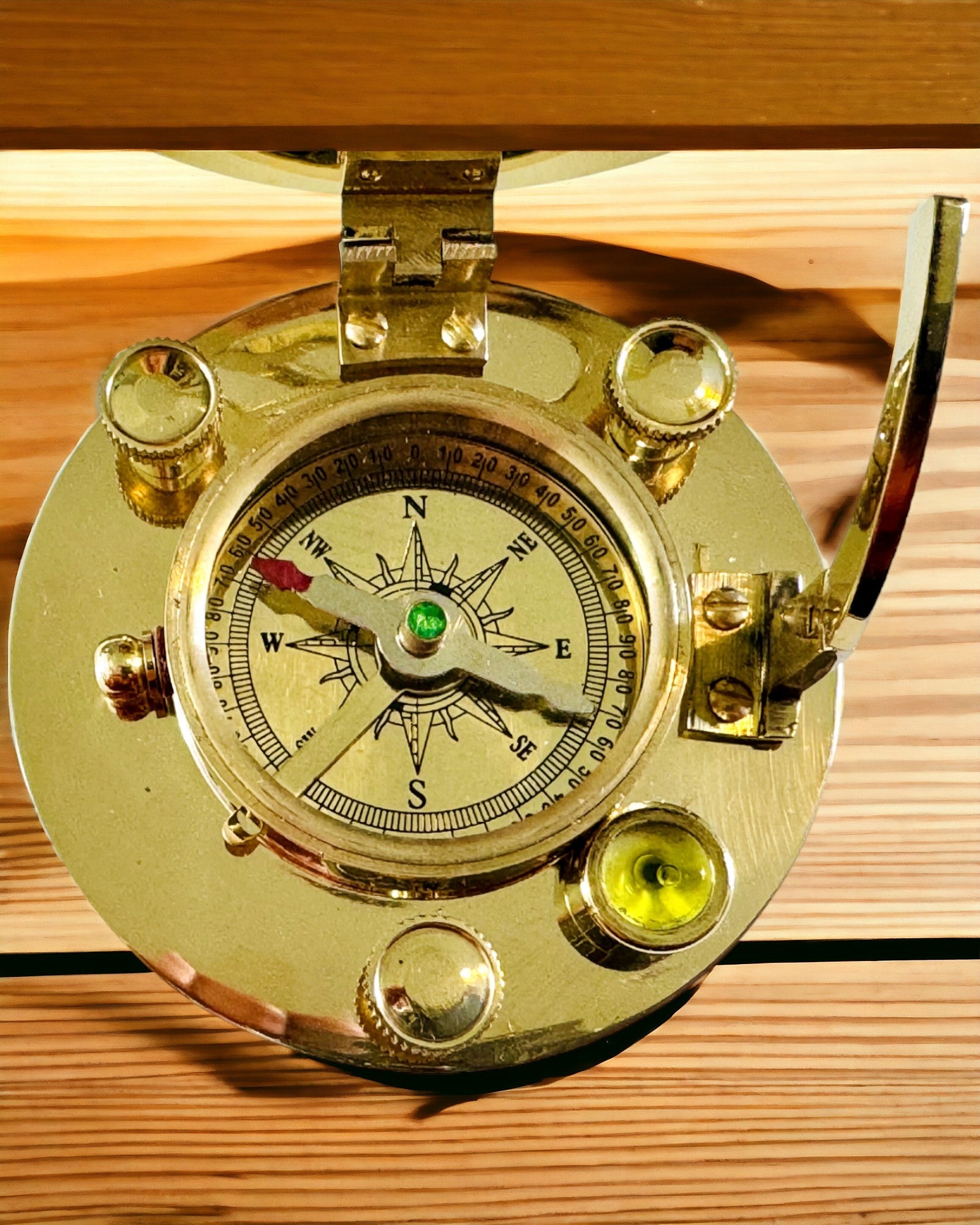 Boussole de Navigation avec Sextant et Personnalisation Possible - Nautique XL