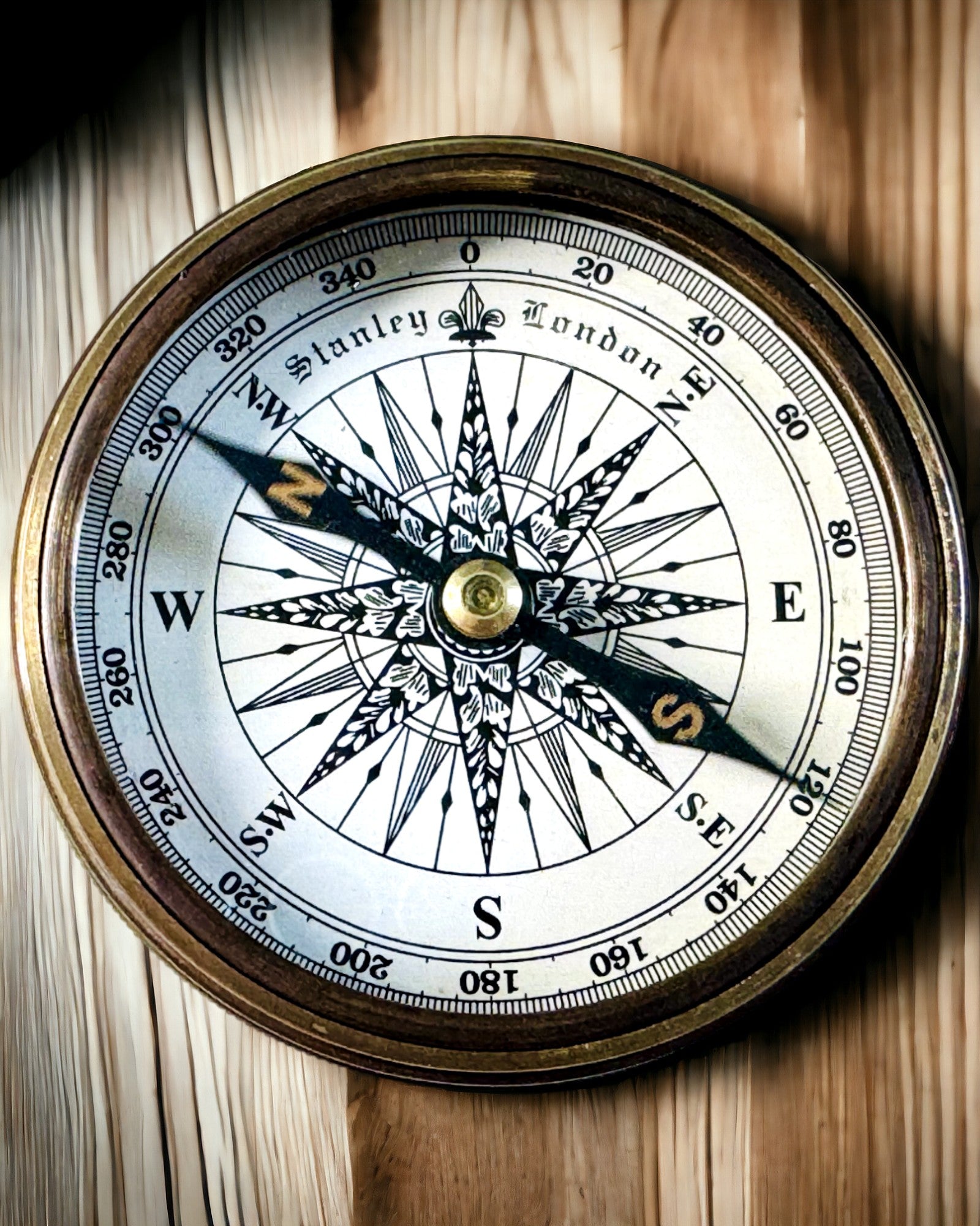 Zeilkompas "Stanley Marine London" met personalisatieoptie, 2 varianten beschikbaar