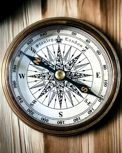 Zeilkompas "Stanley Marine London" met personalisatieoptie, 2 varianten beschikbaar