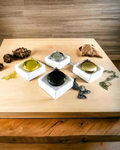 Montre de Poche Vintage de Couleur Dorée avec Possibilité de Gravure