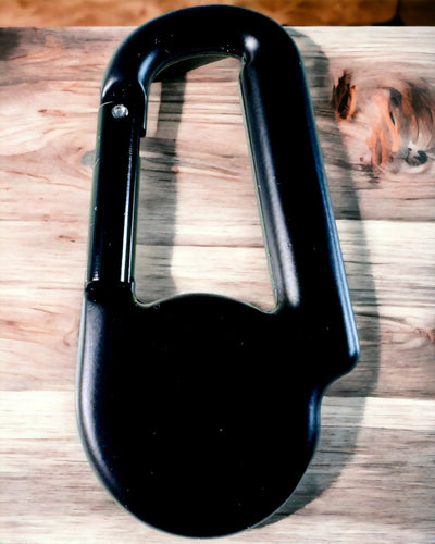 Boussole mousqueton avec thermomètre, porte-clés - possibilité de gravure