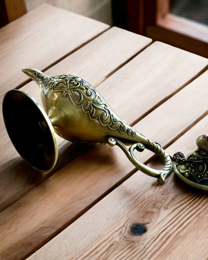 Lampe Magique d'Aladin avec Option de Gravure - Variante Or Haché