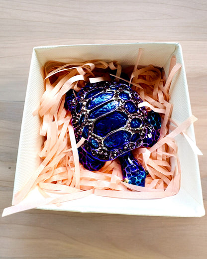 Magische Schat van de Schildpad - Sieradenkistje met personaliseerbare gravure, cadeau