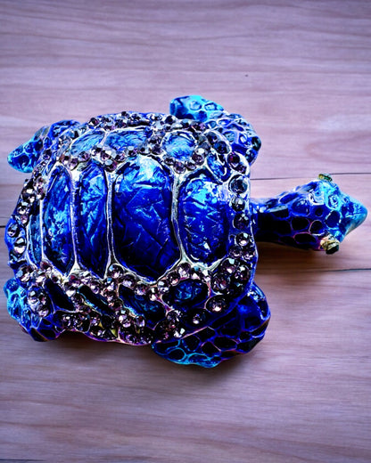 Magische Schat van de Schildpad - Sieradenkistje met personaliseerbare gravure, cadeau