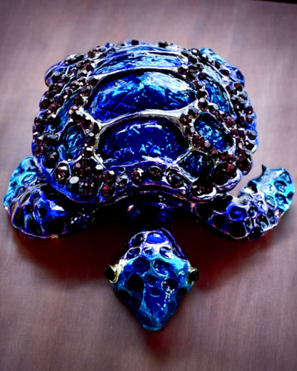 Magische Schat van de Schildpad - Sieradenkistje met personaliseerbare gravure, cadeau