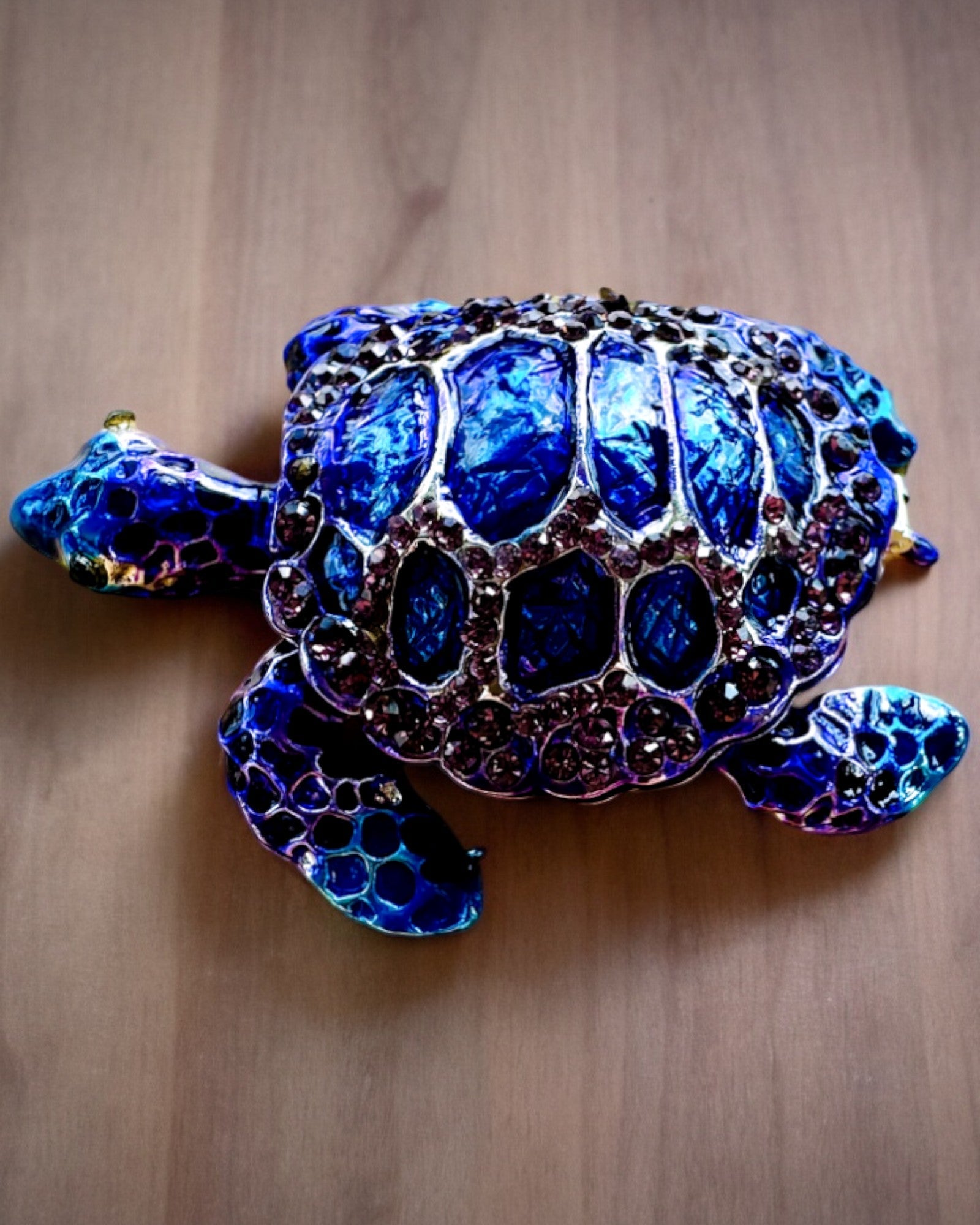 Magische Schat van de Schildpad - Sieradenkistje met personaliseerbare gravure, cadeau