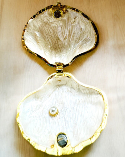 Skarbiec Wspomnień Muszelka - Sieradenkluis met de mogelijkheid voor personalisatie met gravure, cadeau