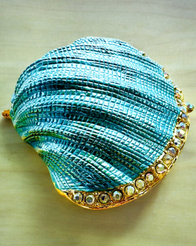 Skarbiec Wspomnień Muszelka - Sieradenkluis met de mogelijkheid voor personalisatie met gravure, cadeau