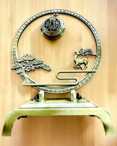 Porte-encens en métal élégant "Grande Sérénité" - possibilité de personnalisation par gravure