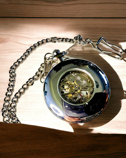 Montre de Poche "Heritage Timekeeper" avec Possibilité de Gravure