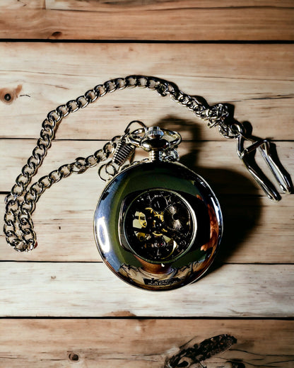 Montre de Poche "Heritage Timekeeper" avec Possibilité de Gravure