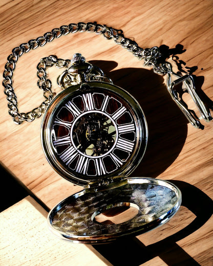 Montre de Poche "Heritage Timekeeper" avec Possibilité de Gravure
