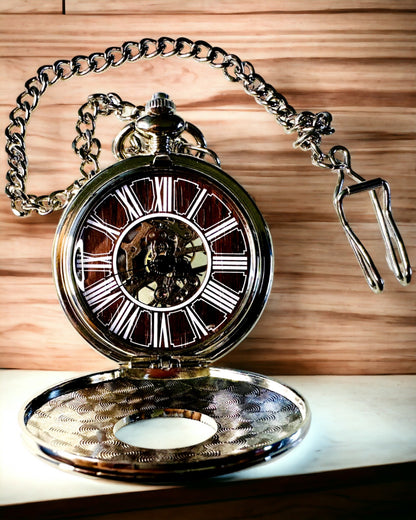 Montre de Poche "Heritage Timekeeper" avec Possibilité de Gravure