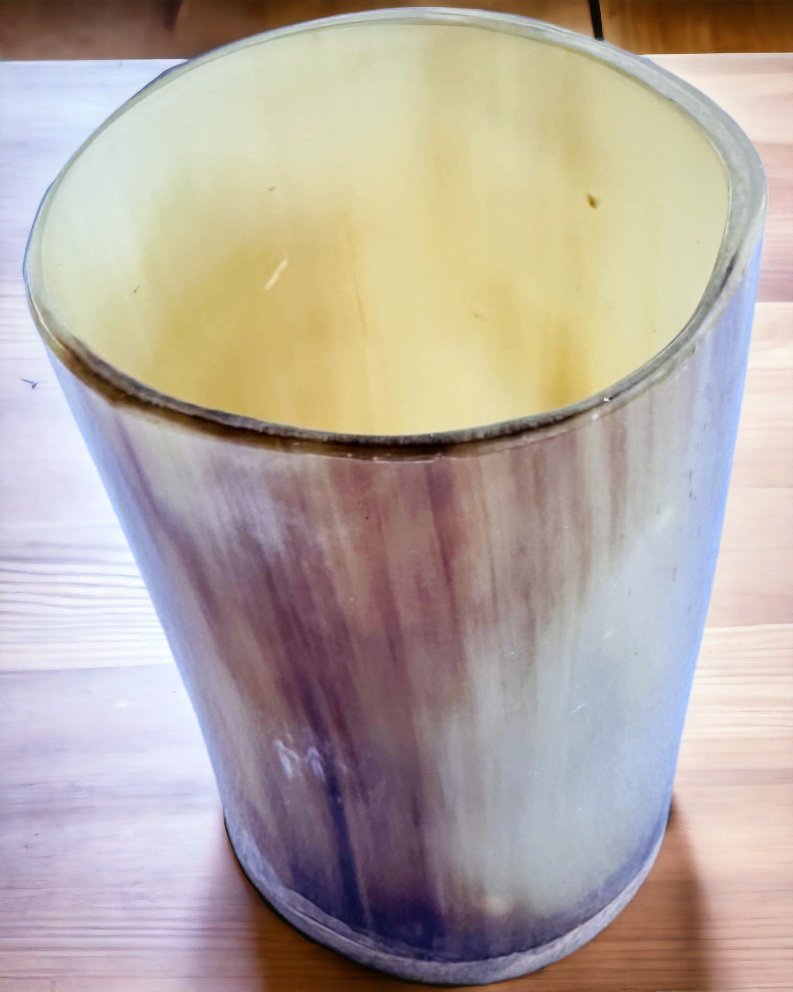 Handgemaakte Kleine Beker met Gravure Optie, Indiase Beker, personalisatiemogelijkheid als cadeau, gravure. Lichte kleur