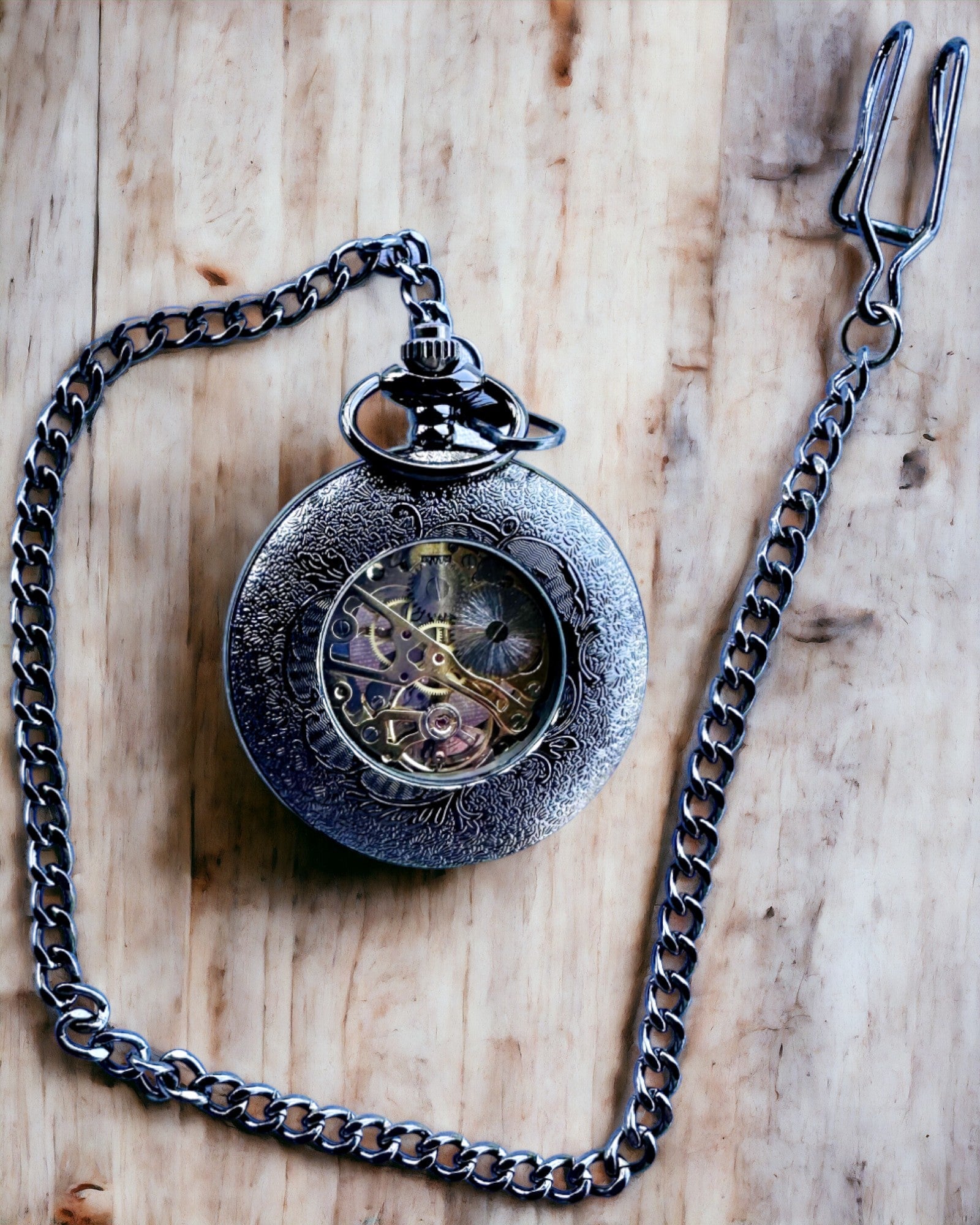 Montre de Poche "Élégant Chronomètre" avec Possibilité de Gravure