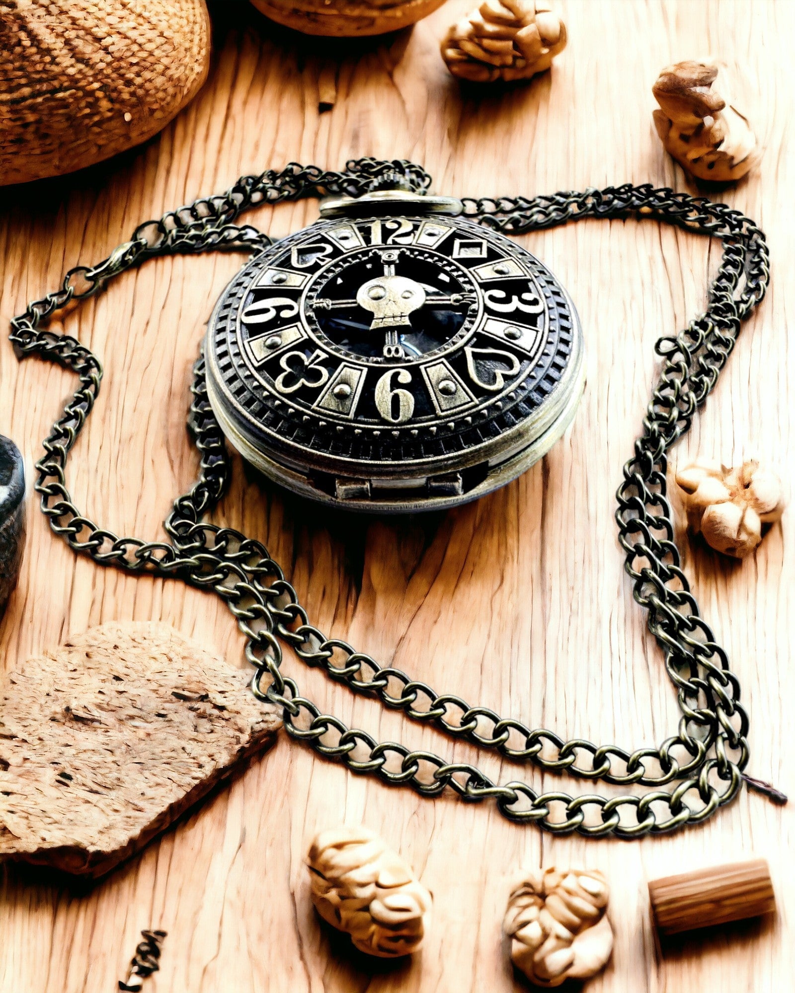 Montre de poche "Heritage Timekeeper" Cadeau personnalisé avec gravure