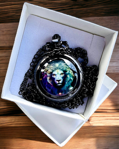 Zakhorloge "Majesty Lion" met Graveermogelijkheid