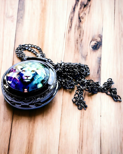 Zakhorloge "Majesty Lion" met Graveermogelijkheid