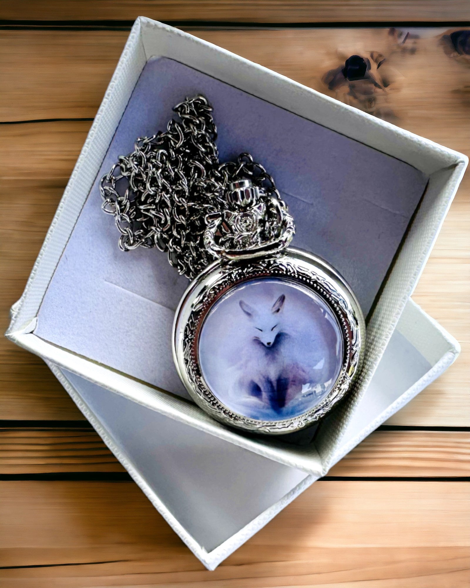 Zakhorloge "Mystieke Vos" met Graveermogelijkheid
