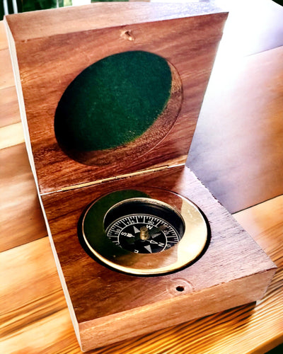 Boussole du Voyageur Rajput personnalisable - pour cadeau