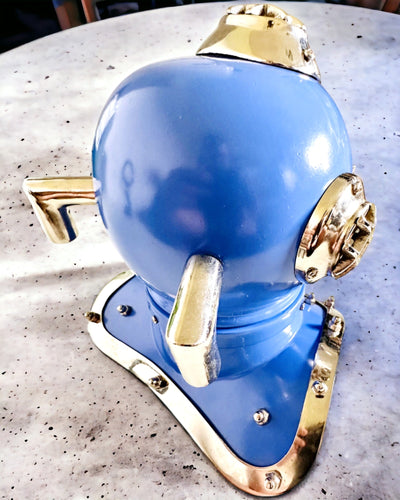 Diepzee-ontdekkershelm - Collectorseditie met Graveermogelijkheid, 35 cm, cadeau voor brandweerman of duiker