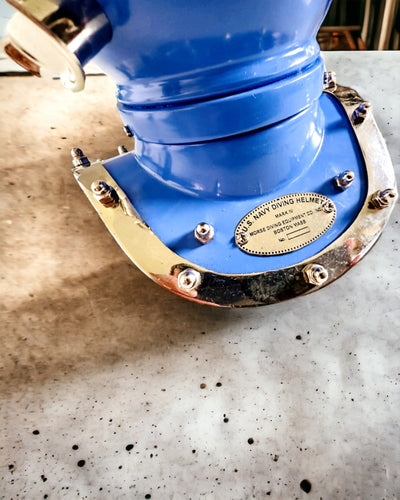 Diepzee-ontdekkershelm - Collectorseditie met Graveermogelijkheid, 35 cm, cadeau voor brandweerman of duiker