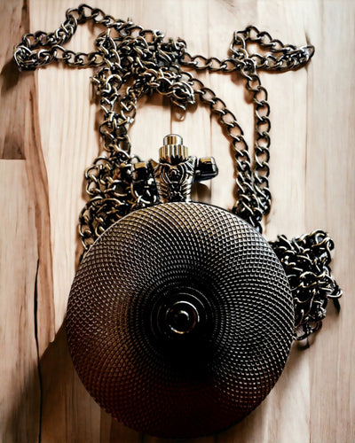 Montre de Poche "Chatte Stellaire" avec Gravure Personnalisable, 2 variantes de couleur au choix