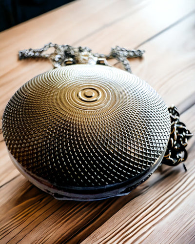 Montre de Poche "Chatte Stellaire" avec Gravure Personnalisable, 2 variantes de couleur au choix