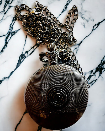 Pocket Watch "Galactic Timekeeper" - personalization with engraving available
