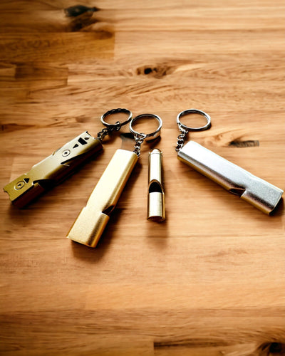 Elegant Whistles - 4 Whistle Variants, whistle to choose from, with engraving option