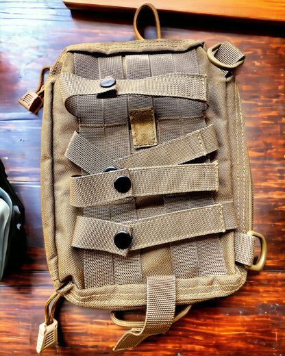 Sacoche tactique du voyageur - MOLLE "Militaris" - 26 cm x 5,5 cm x 19 cm