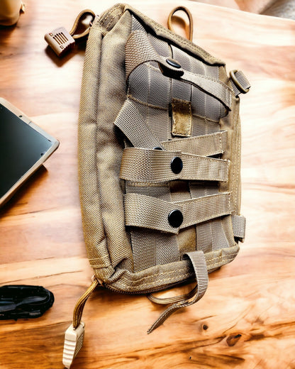 Sacoche tactique du voyageur - MOLLE "Militaris" - 26 cm x 5,5 cm x 19 cm