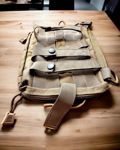 Sacoche tactique du voyageur - MOLLE "Militaris" - 26 cm x 5,5 cm x 19 cm
