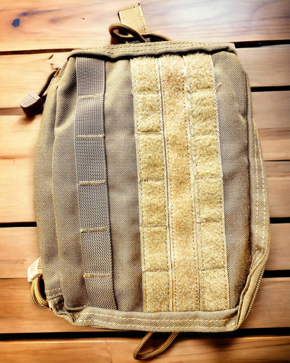 Sacoche tactique du voyageur - MOLLE "Militaris" - 26 cm x 5,5 cm x 19 cm