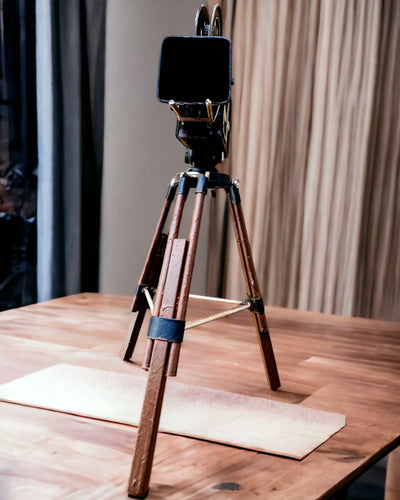 Retro Camera "Filmische Nostalgie", mogelijkheid tot personalisatie met gravure