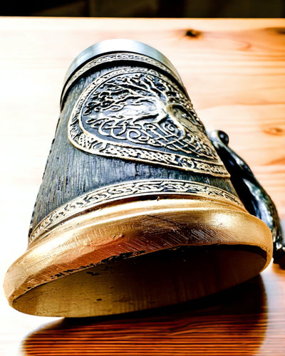 Nordic World Tree Mug - Masterful Craftsmanship, 600 ml, customizable with engraving