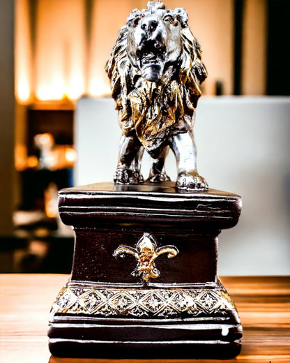 Gardien Lion – Figurine avec Possibilité de Gravure
