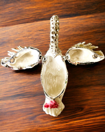 Elegante Sieradendoos "Zwanenjuweel" - personalisatie met gravure