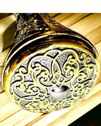 Luxe Stok met Gouden Handvat in de Vorm van een Bloem – Elegant en Modieus, 93 cm