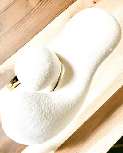 "Amour dans le cœur – Figurines Familiales en Céramique", possibilité de personnalisation par gravure