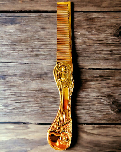 Mystic Skull Comb - peigne premium, possibilité de personnalisation par gravure