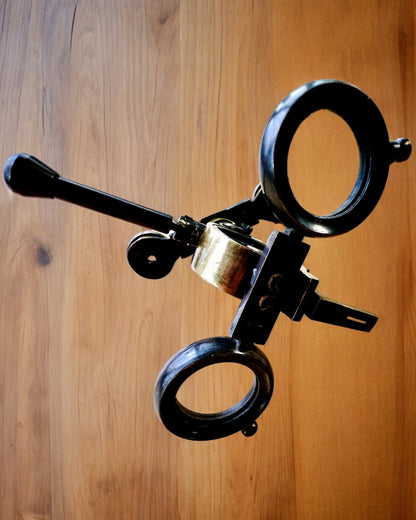 Binocular Nautica - Exclusieve Vintage Accessoire - Handgemaakt met Graveeroptie, decoratie voor kantoor, premium