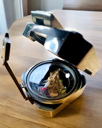 Solider, Premium-Kapitänskompass „Navigator“ - mit der Option zur Personalisierung durch Gravur