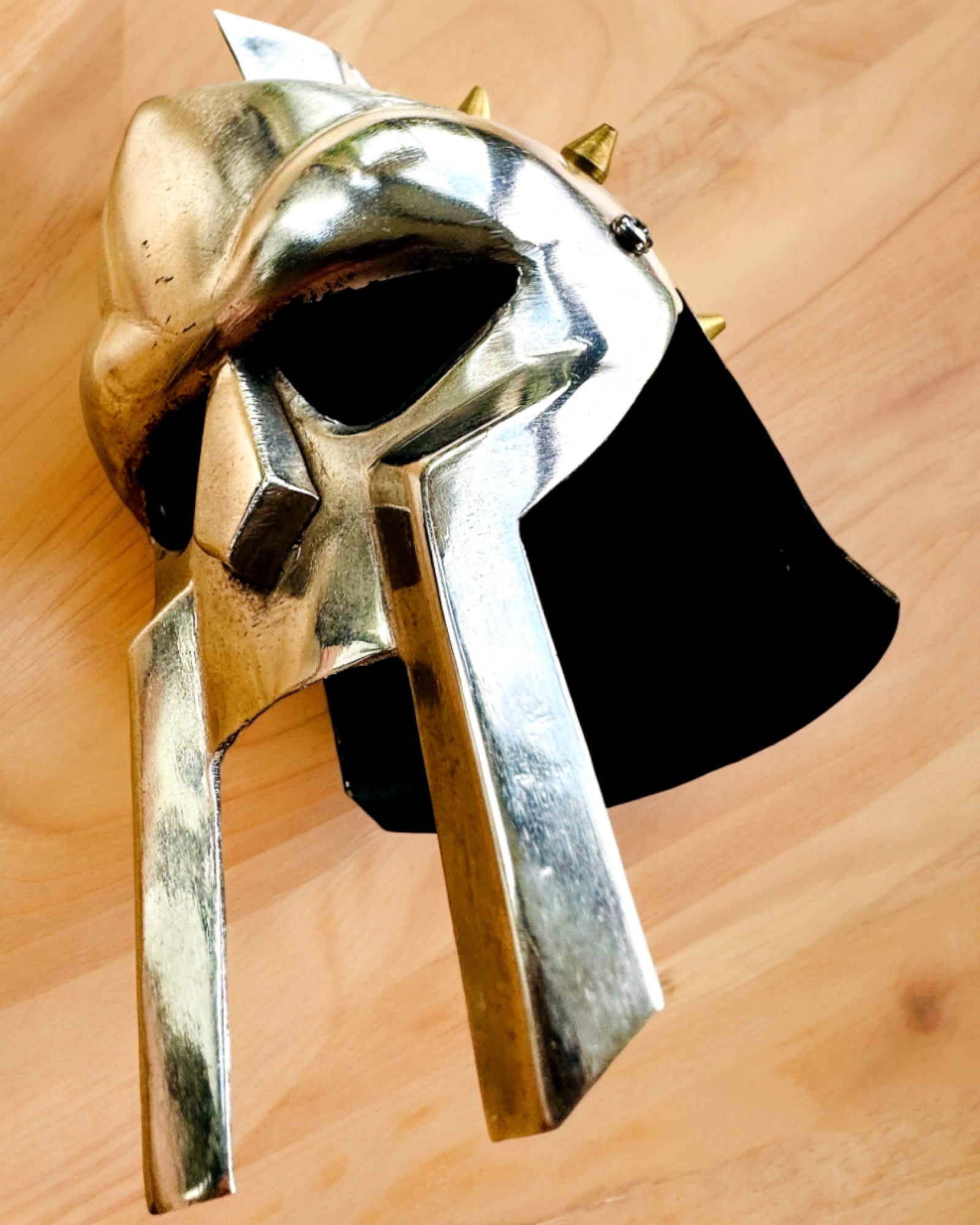 Gladiatoren Riddermasker "Sparta" - mogelijkheid tot personalisatie met gravure