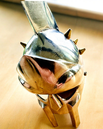 Gladiatoren Riddermasker "Sparta" - mogelijkheid tot personalisatie met gravure
