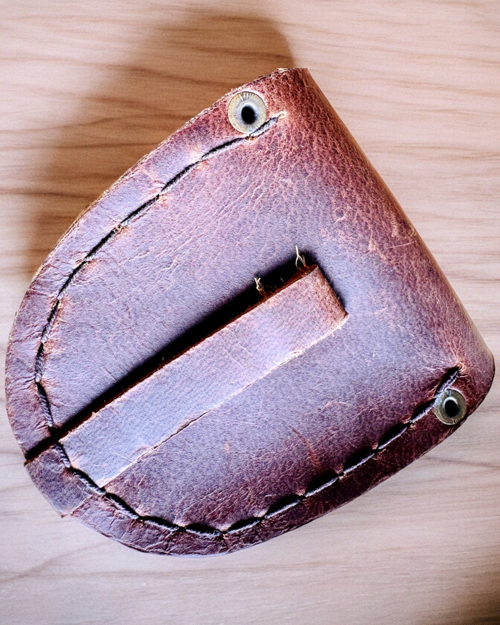 Lederetui "Entdecker" - für Kompaktkompass oder Taschenuhr - Personalisierung mit Gravur möglich